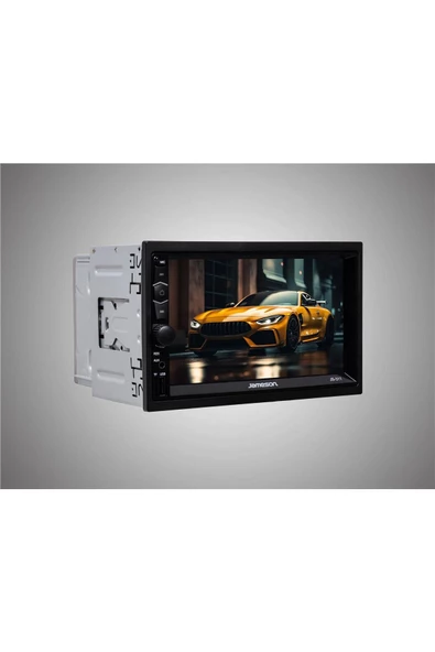 Jameson JS-311-7''USB-BT-FM-MP3-MP4-MP5-4X60W-MİRRORLİNK-KAMERALI DOUBLE TEYP ürün görseli 1