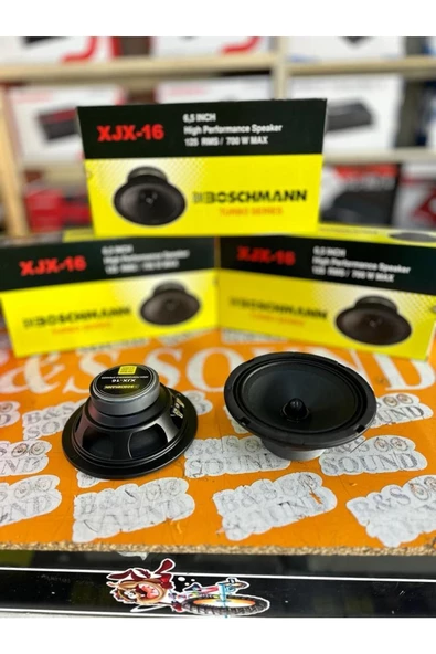 BOSCHMANN 2 ADET 1 TAKIM 16 CM MİDRANGE 700 WAT 125 RMS MERMİ GÖBEK - 3