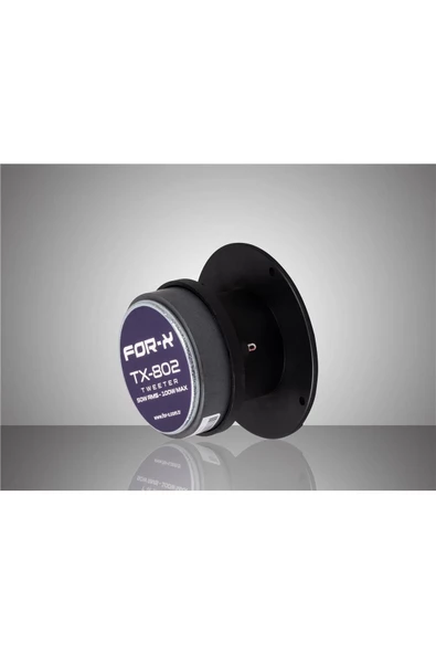 For-X Forx TX-802 10Cm Tweeter 2024 Üretim 100Watt 50 Rms Değer-anfi uyumlu-2 adet- - 2