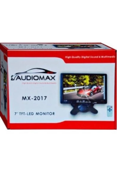 AUDİOMAX Soundcity Araç 7 Inç Araç Monitör +geri Vites Arka Görüş Kamerası - 3