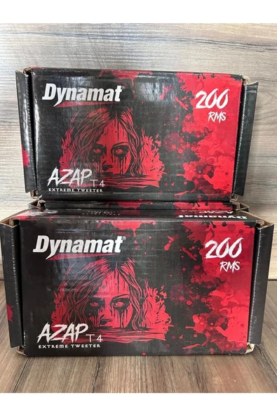 DYNAMAT AZAP T4-PROFESYONEL-200W RMS EFSANE TİZ-2 ADET - Resim 4