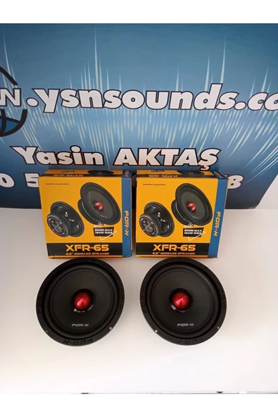 PTTAVM: FOR-X XFR-65-300W MAX-150W RMS-PROFESYONEL YENİ ÜRÜN-16 CM