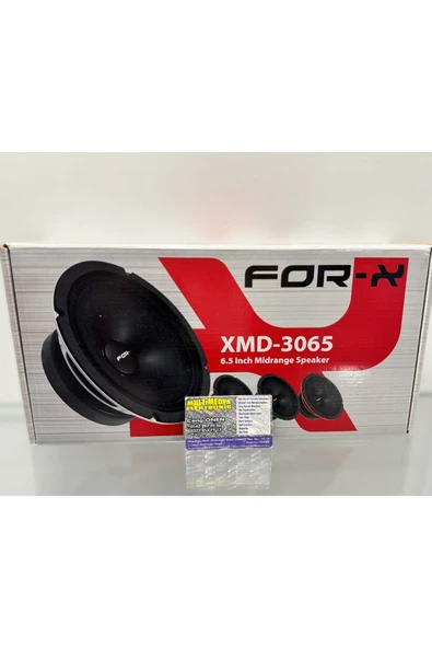 For-X XMD-3065-200W MAX -100W RMS YENİ SERİ PROFESYONEL 16 CM MİDRANGE HOPRLÖR - 1