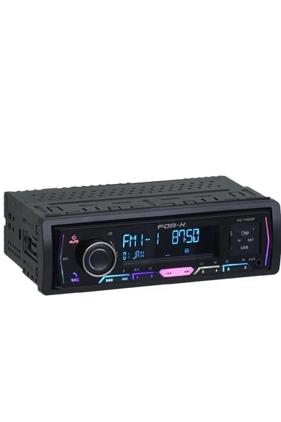 For-X 4X60W DSP Control İşlemcili Profesyonel 8 RCA Çıkışlı Ambiyans Ekran Oto Teyp XQ-710 DSP