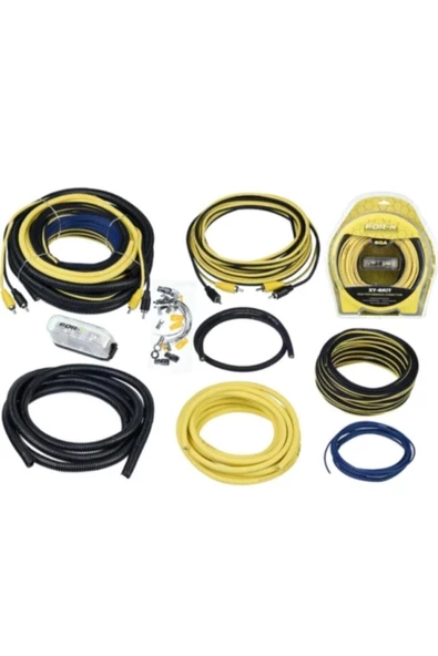 FOR-X XY-6KİT-PROFESYONEL KALIN -FULL ANFİ TESİSAT SET KABLOSU - 2