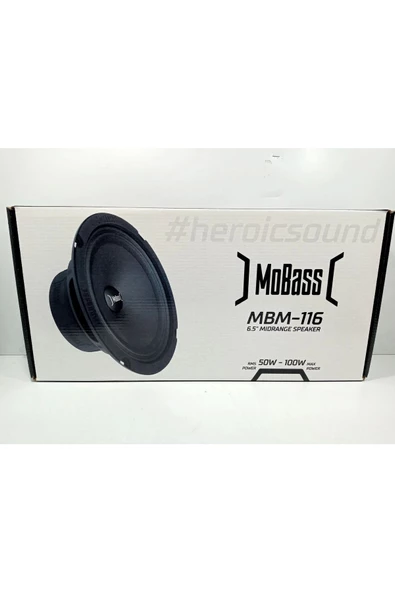 MOBASS  Mbm-116-100W MAX-50W RMS-KALİTELİ 16 CM MİDRANGE HOPARLÖR-2 ADET - 3