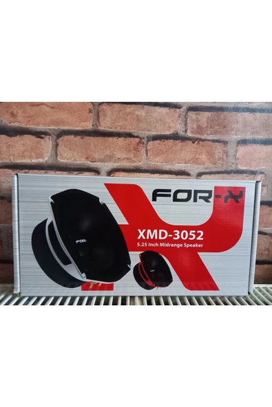 FOR-X XMD-3052-140W MAX-70W RMS-PROFESYONEL 13 CM MİDRANGE HOPARLÖR-2 ADET