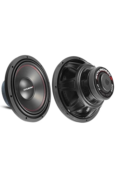 Soundmax SX-RT12 30 CM SUBWOOFER BAS 1500 WATT MAXİMUM POWER 1 ADET