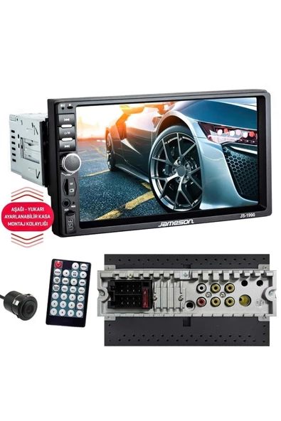Jameson Double Teyp 7" 4x55w Mirrorlink Bt/usb/sd/mp5/aux/fm Kameralı Tofas Seri Js-1990