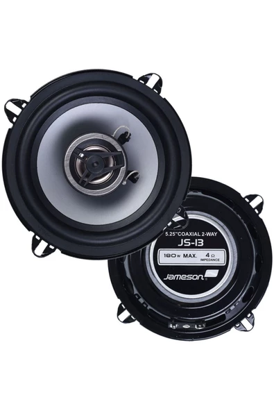 Jameson Js-13-13 Cm 180w 2 Yollu Yuvarlak Oto Hoparlör 2 Adet - Resim 2