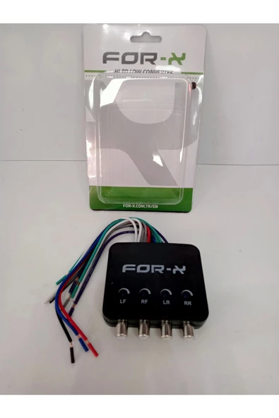 FOR-X XHL-44-Deck Çevirici-4 Kanal-2 ANFİ İÇİN Amfi Dönüştürücü - Resim 2