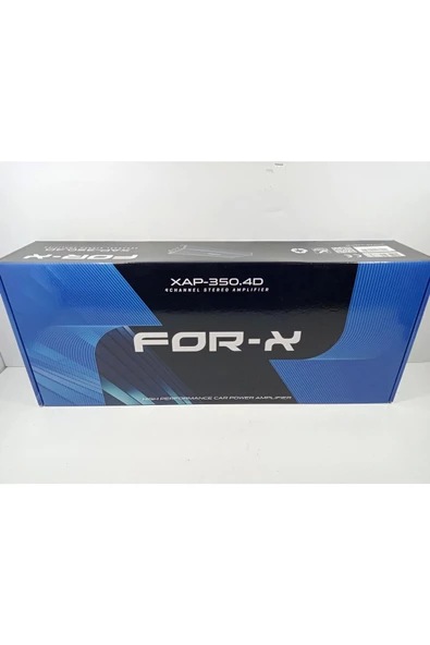For-X Amfi – 4 X 350 Rms Ses Ve Bass Amfisi – Xap-350.4d Oto Anfi - Resim 4