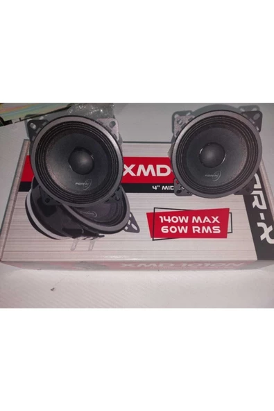 FOR-X XMD-1010N-140W MAX-60W RMS-10 CM NEO SLİM MIKNATIS MİDRANGE ÜST SERİ HOPARLÖR-2 ADET