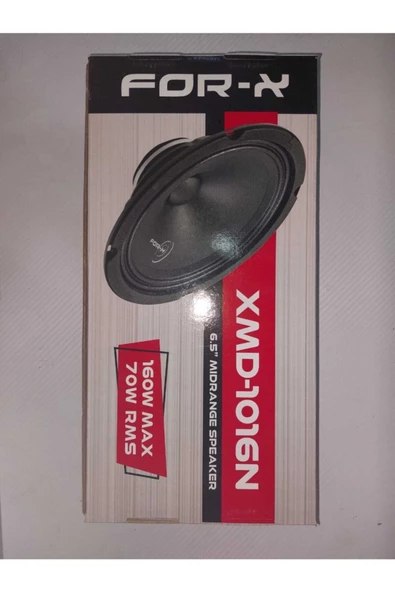 FOR-X XMD-1016N-160W MAX-70W RMS -PROFESYONEL 16 CM NEO SLİM MIKNATIS MİDRANGE HOPARLÖR-2 ADET - 2
