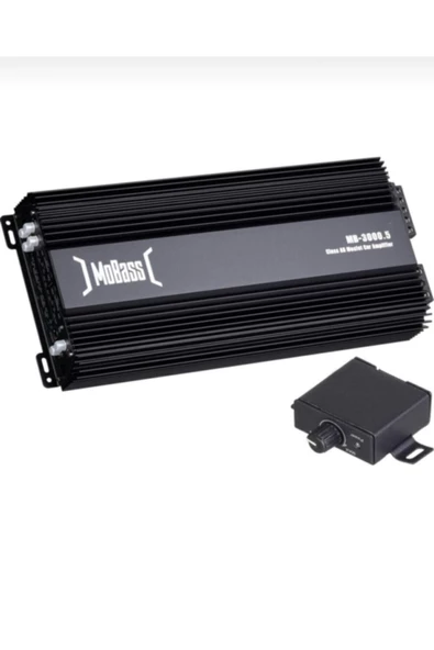 Mobass mb-3000.5-5 Kanal-RMS Power 4 Ohm 70Wx4CH + 200W  Bass Kontrollü Oto Amfi