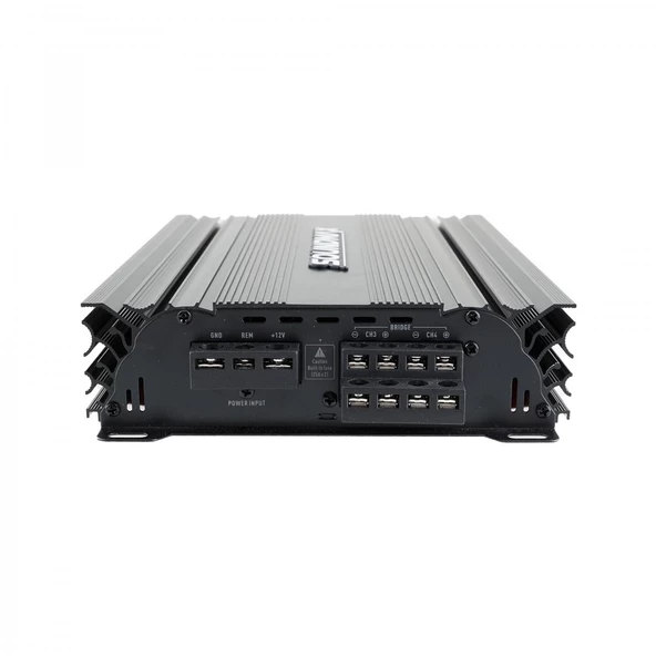 Soundmax Sx-2700.4 3000w 4 Kanal Profesyonel Oto Amfi 4ohm 4x60w Rms-r - 3