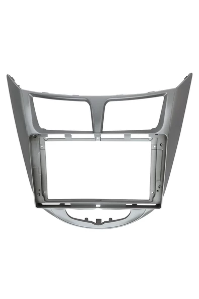 For-X HYUNDAi ACCENT BLUE-2011-2017-GÜMÜŞ RENK-9'' MULTİMEDYA ÇERÇEVESİ-DİREKSİYON UYUMLU-TEKNİK DESTEK