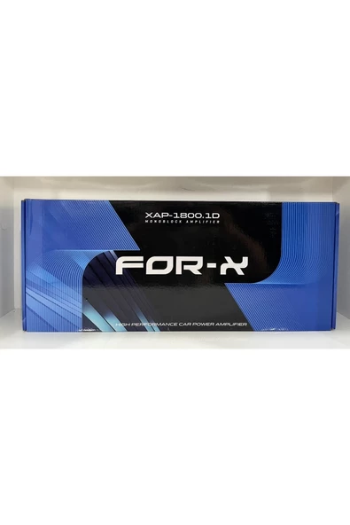 FOR-X XAP-1800.1-1X1800W RMS-PROFESYONEL ÜST SERİ YENİ ÜRÜN MONO ANFİ