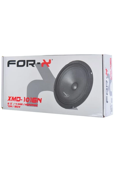 For-X 6.5" 16 Cm 160w Rms Neodium Mıknatıs Slim Midrange Oto Hoparlör Xmd-1016n - Resim 4