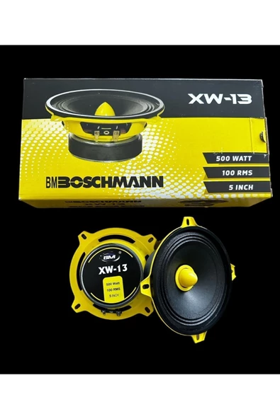 BOSCHMANN XJ-13-ANFİ UYUMLU-13 CM MİDRANGE KAPI HOPARLÖRÜ-2 ADET ürün görseli