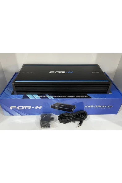 For-X Xap-1800.1D-1OHMX1800W RMS-PROFESYONEL MONO ANFİ