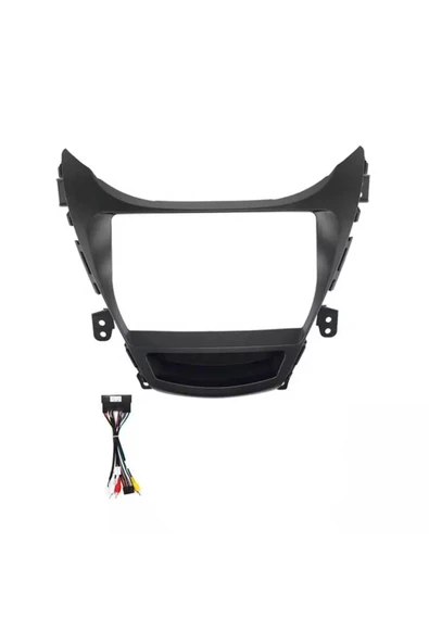 For-X HYUNDAi ELENTRA-2012-2014-9''-MULTİMEDYA ÇERÇEVESİ-DİREKSİYON UYUMLU-SOKETLİ-TEKNİK DESTEKLİ