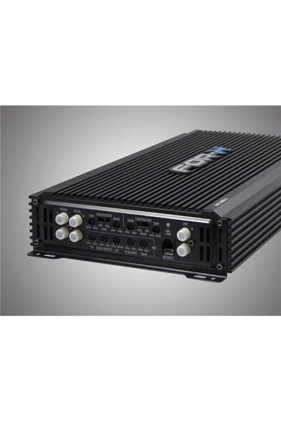 For-X XAE-4000.5- 5 KANAL-4OHM 70Wx4CH+200W RMS-BAS KUMANDALI PROFESYONEL ANFİ - Resim 3