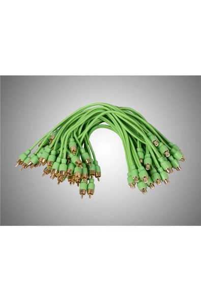 For-X XY-20RCA- KALİTELİ ALTIN UÇLU 1DİŞİ 2 ERKEK Y KABLO-10 ADETTİR - 1