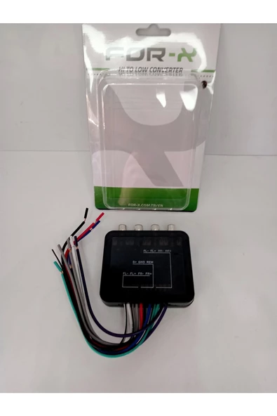 FOR-X XHL-44-Deck Çevirici-4 Kanal-2 ANFİ İÇİN Amfi Dönüştürücü - Resim 3