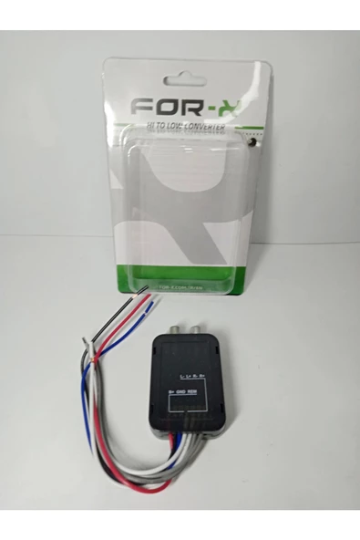 FOR-X Xhl-22-Deck Çevirici 2 Kanal Amfi Dönüştürücü - 3