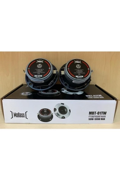 MOBASS Mbt-01 10 Cm Dom Tweeter 1 Takım 2 Adet - 4