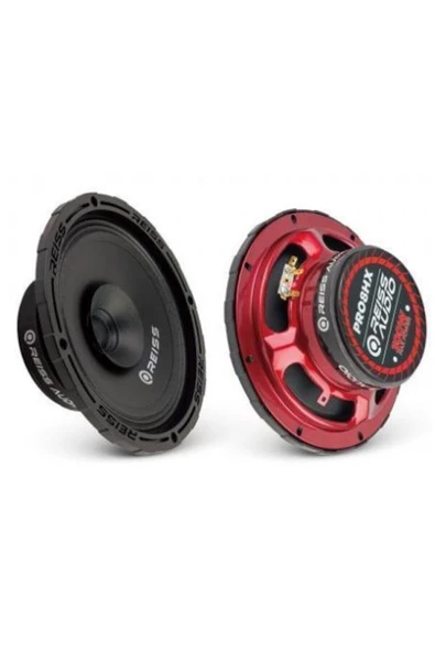 REİSS AODİO RS-PRO8HX-ÇİFTİ 600W MAX-ÇİFTİ 200W RMS-PROFESYONEL 20 CM MİDRANGE HOPARLÖR-METAL KAPAKLI 2 ADETTİR