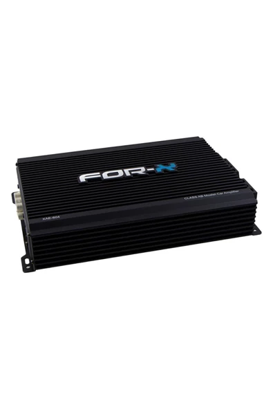 For-X Xae-604 4 Kanal Max 2500 Watt Bass Kontrollü Oto Amfi