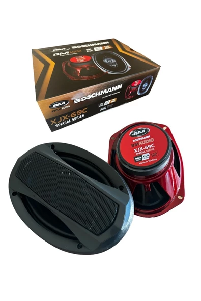 Boschmann 900 Watt 150 Watt Rms Tweeter'lı Oval Hoparlör