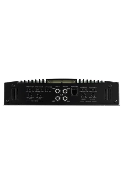 Soundmax Sx-3200.4ab 4 Kanal 4000w-4x80w rms-Amfi Bas Kontrol Aparatlı oto anfi