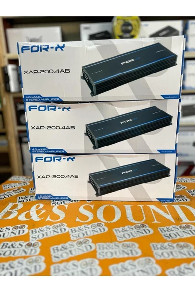 For-X FORX XAP-200.4AB-4X220W RMS- ANFİ GERÇEK DEGER KALİTELİ ÜRÜN-AB CLASS 2 YIL GARANTİLİ - Resim 2