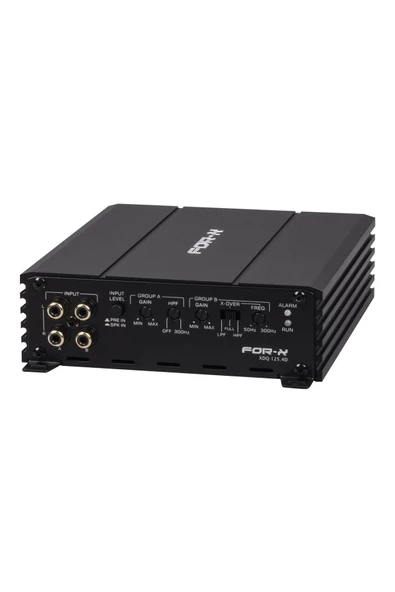 For-X XDQ-125.4D-4 OHM 125Wx4CH-YER KAPLAMAYAN(16CMX14CMX47CM) PROFESYONEL 4 KANAL OTO ANFİ - 2