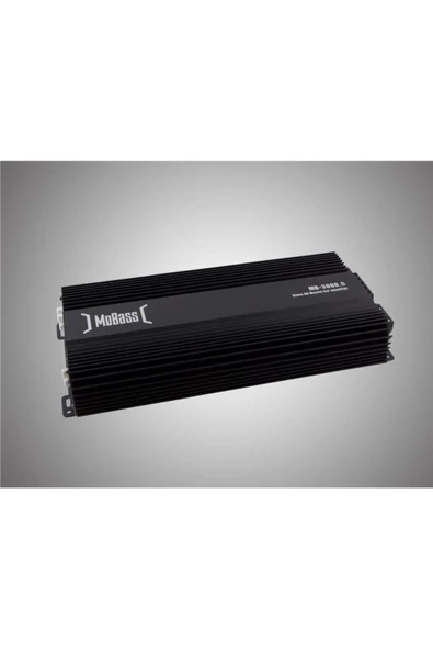 MOBASS Mb-3000.5 4000 Watt Rms Power 4 Ohm 70wx4ch + 200w Rms Power 2 Ohm 130wx4ch + 350w Bass Kontr - 1