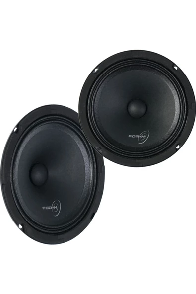 For-X 6.5" 16 Cm 160w Rms Neodium Mıknatıs Slim Midrange Oto Hoparlör Xmd-1016n - Resim 2