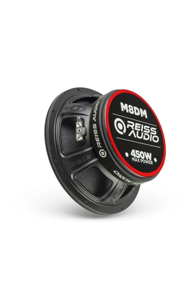REISS AUDIO Rs-m8dm 20cm Midrange 450watt Max Power 150 Watt Rms Power (2 Adet ) - Resim 2