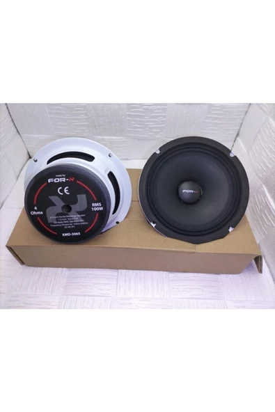 FOR-X XMD-3065-200W MAX-100W RMS-KALİTELİ PROFESYONEL 16 CM MİDRANGE HOPARLÖR