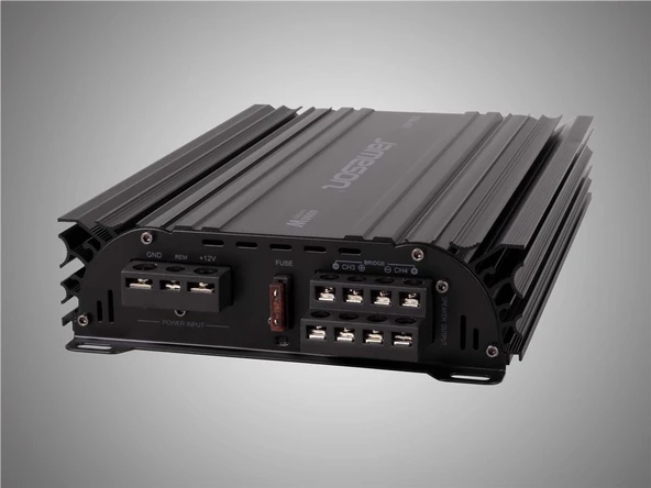 JAMESON USA-460 4000 WATT-4X60W RMS-BASS KONTROLLÜ OTO ANFİ - Resim 2