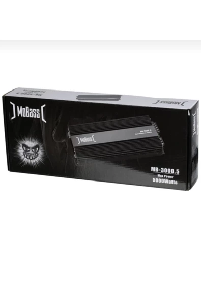 Mobass mb-3000.5-5 Kanal-RMS Power 4 Ohm 70Wx4CH + 200W  Bass Kontrollü Oto Amfi - 4