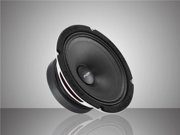 FOR-X XMD-3065-200W MAX-100W RMS-ANFİ UYUMLU KALİTELİ PROFESYONEL 16 CM MİDRANGE HOPARLÖR-2 ADET