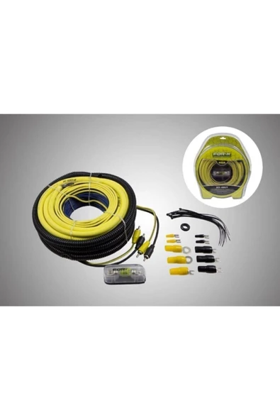 For-X Xy-4kit 4ga KALIN-Profesyonel Kablo SETİ-TÜM SİSTEM İÇİN KABLOLAR FULL - 2
