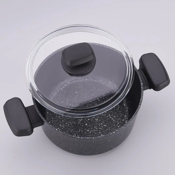 KORKMAZ A1343 ORNELLA KISA TENCERE 28*14.5 - 2