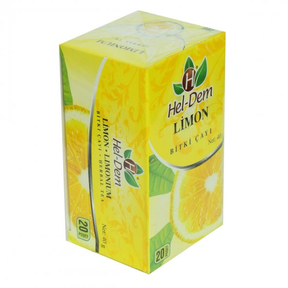 Hel-Dem Limon Bitki Çayı 2 Gr x 20 Süzen Poşet 40 Gr - 4