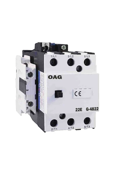 Oag 75a 37kw 2no 2nc Güç Kontaktörü G4822