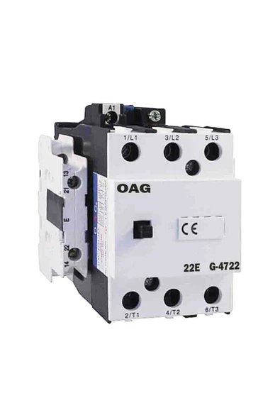 Oag 63a 30kw 2no 2nc Güç Kontaktörü G4722