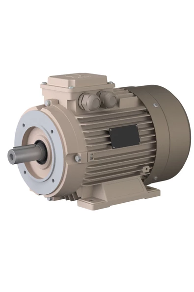 Omega Motor 1,5 kW, 3000 devir, B34 Ayaklı Flanşlı